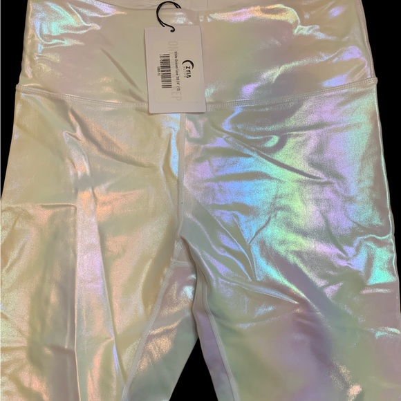 Zyia white unicorn luxe 7/8 24” leggings NWT - Picture 3 of 7
